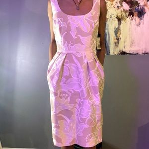 Beautiful Dolce and Gabbana mid-length, back zipper dress.